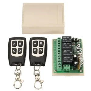 12V 4 channel Remote Control Switch 1 Drag 2 315 and 433 Optional Wireless Remote Control Wireless Remote Control Switch
