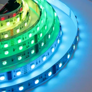 12V App or Wi-Fi Remote Controlled RGB COB LED Strip Light 5050 2835