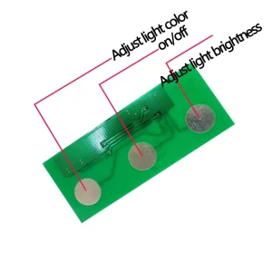 12V Capacitive Touch LED Dimmer Control Switch Module for Cosmetic Mirror