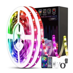 12V Decoration Led SMD 5050 RGB Flexible Waterproof Led Strip Lights Led Light Strip Smart Strip Light