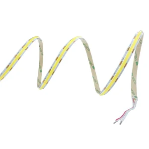 12V High Lumen COB LED Strip Light Copper Flexible Bright Decorative Lighting Dc12v 24v 6000k 3000k 4000k Linear Light