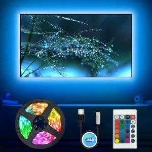 12V IR-Controlled LED Strip Lights Indoor 5m/10m Waterproof SMD 5050 Smart Strip Lights