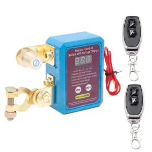 12V Remote Battery Disconnect Switch 240A Magnetic Latching Relay Isolator