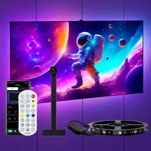12V Smart LED Light Kit Video Game TV Backlight Flexible 5050 Cuttable Plastic Lamp Body