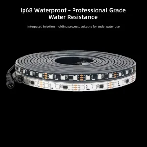 12V WS2811 5050 RGB Flexible LED Strip Addressable Programmable Running Water Light for KTV Bar