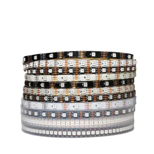 12V WS2815 Addressable RGB Pixel LED Strip 4-Pin Individually Programmable DMX SMD 5050 RGBIC