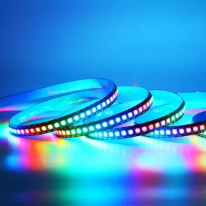 12V WS2815 LED Strip Individually Addressable Pixel IC Light Tape 30 60 74 96 144 LEDs m 5050 RGB IP65 Dream Color Indoor Use