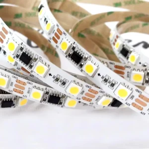 12V White PCB Warm White Blue Red Green Single Color Individually Addressable LED Strip WS2811 300 LEDs