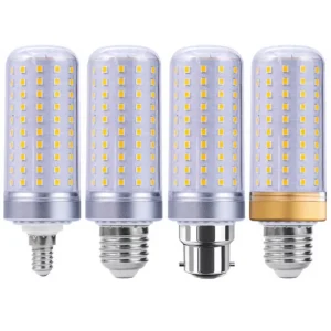 12W-40W LED Corn Bulb E14/B22/E27 3CCT Color Changing for Home and Industrial Lighting