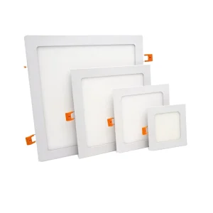 12W 6500K SMD2835 Aluminum IP20 Panel Light 220-240V 80 CRI LED Ceiling Light for Office and Hotel, 1-Year Warranty, CE CB ETL Certified