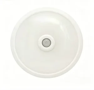 12W 800LM Infrared Motion Sensor LED Ceiling Light, 110-240V AC, 360-Degree Detection, Adjustable Lux and Delay