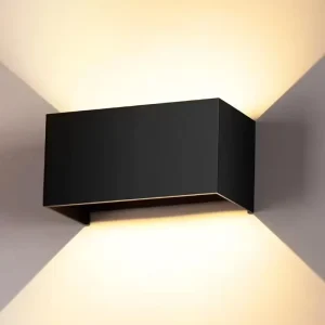 12W LED Modern Minimalist Wall Lamp IP65 Adjustable Outdoor Garden Light