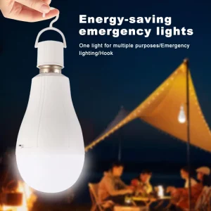 12W Rechargeable Emergency LED Bulb