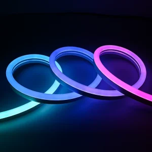 12x25MM Waterproof Neon LED Smart Strip Lights Side View 12*25mm Addressable Neon Flex Strip Light LED Neon Rope TubeB