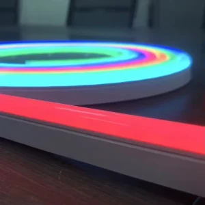 12x25mm Silicone Flexible RGB/RGBW Pixel IC LED Neon Strip Easy to Cut