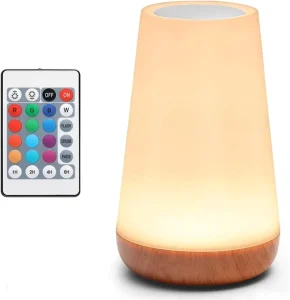 13 Color LED Nightlight with Touch Charging Flexible Small Size Bedside Lamp for Bedroom Colorful Atmosphere Night Light