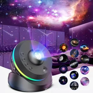 13 in 1 Planetarium Star Projector LED Galaxy Night Light Romantic Star Sky Projection Lamp for Kids Bedroom Home Decor