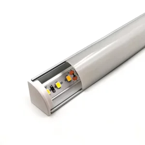 13x13mm V-Shape LED Aluminum Profile Channel with Diffuser for Wardrobe, Closet and Bookcase Lighting