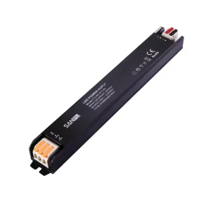 150W Indoor Slim LED Strip Driver IP20 Constant Current 12V/24V AC-DC CCTV Switching Power Supply 20A 240V Input
