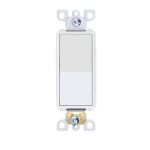 15A AC Quiet 4 Way Decorator Wall Light Switch White 120-277 VAC UL Listed Rocker Switch On-Off