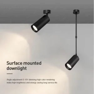 15W/20W Adjustable COB Ceiling-Mount Spotlight Downlight Pendant Light