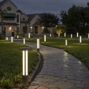 15W 3000K IP65 Waterproof Outdoor Landscape Bollard LED Garden Lawn Lights