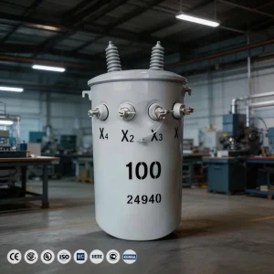 15kV 25kVA Step-Down Pole-Mounted Street Lighting Distribution Transformer