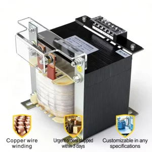 15kVA Single-Phase Control Transformer 380/220V to 48/36/24/12V for Industrial Lighting with Pure Copper Winding