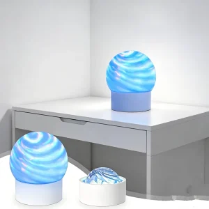 16 colors Light RGB Night Light Starry Atmosphere Lamp Wireless LED Lamp 3D Illusion Light Art Bedside Lamp Colorful Room Decor