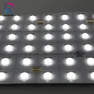 160-Degree Lensed Matrix LED Panel Sheet RGBCW Flexible Cuttable Light Panel for Marble