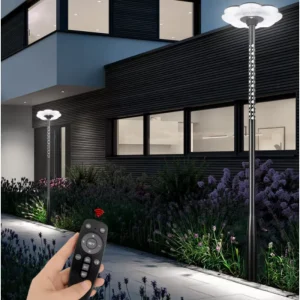 16W-40W IP65 Aluminum CCT LED Area Light with Sensor, Smart Control, CRI 60, and 160 lm/W