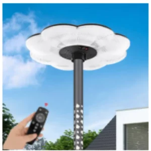 16W 40W Outdoor IP65 160lm W CE RoHs Aluminum Sensor Smart Control Yard CCT LED Area Light AC Powered Garden Light