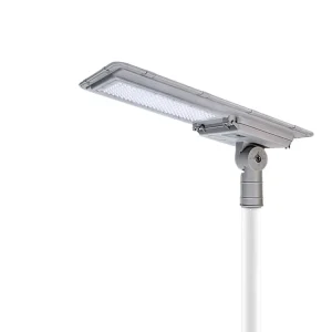 180-Degree IP65 Smart Solar LED Street Light with Double-Sided Motion Sensor