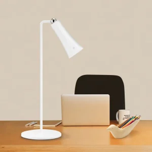 180° Rotation LED Desk Lamp Modern Battery 3 Color Dimmable Eye Caring Wall Touch Table Lamp for Office Home Reading