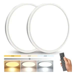 18W 24W 36W 42W Round Square LED Ceiling Light Motion Sensor Dimmable Remote Ultra Thin