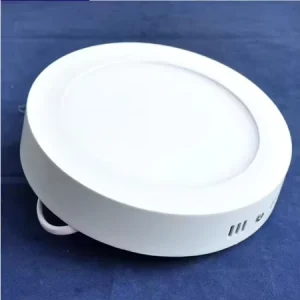 18W 24W LED Panel Light Slim Round Surface Mounted 3 Color Sensor Indoor Recessed Lighting for Home Office Ceiling