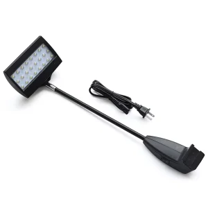 18W Aluminum LED Arm Light with AU US UK EU Plugs for Trade Shows and Exhibitions