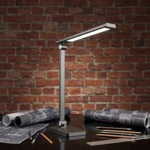 18W LED Architect Desk Lamp Professional Task Light for Large Workbench Slide Dimmable High CRI 95 Reading Lamp with Timer