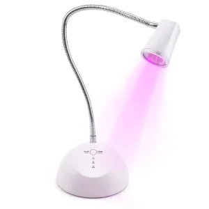 18W Touch Sensor Portable Rechargeable Wireless UV Led Gel Finger Tip Flexible Desk Table Nail Lamp Curing Lamp