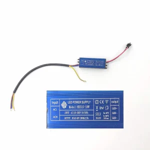 2 18W Three Color Temperature Waterproof Driver Wide Voltage 110 265V Adapter LED Driver with Terminal Transformer
