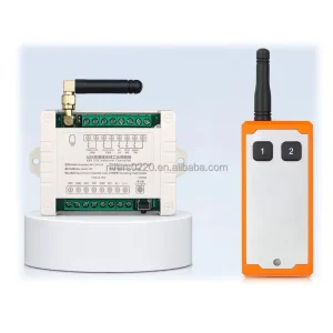 2-Channel 10A Wireless Remote Control Relay Controller for DC Motor Pump Linear Actuator 12-36V
