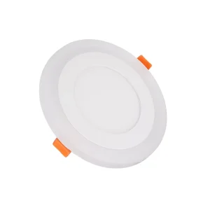 2-Color RGB LED Panel Ceiling Light for Home Recessed Lighting