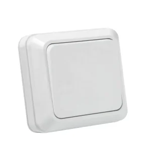 2 Gang 2 Way Surface Type European Electrical Wall Switch