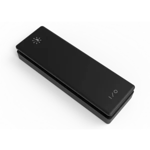 2 Gang Kinetic Light Switch No Battery Self-Powered Waterproof RF433 Wireless Push Button Wall Switch Black