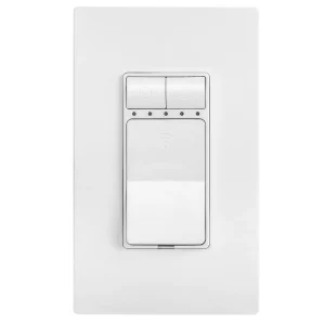 2 PACK WiFi Smart Life Light Dimmer Switch US Standard 2.4G WiFi Stepless Dimming Switch Voice Control for Alexa Google