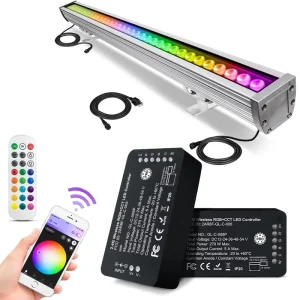 2.4G RF Remote App Voice Control RGB LED Strip Light Controller Smart Zigbee 3.0