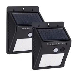 20 LED PIR Wireless Exterior Solar Waterproof Security Garden Outdoor Wall Lights Lamp Outdoor Motion Sensor Light Led