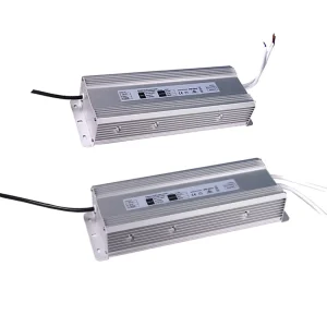 200W Switching LED Power Supply SMPS for LED Strip, Slim 12V 24V LED Driver Transformer
