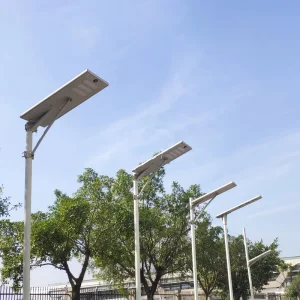 20W Outdoor Solar LED Street Light with Motion Sensor for Smart Cities