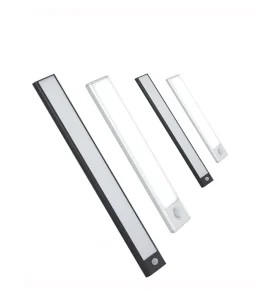 20cm 30cm 40cm 60cm 80cm Ultra-Thin Aluminum LED Strip Cabinet Light with Motion Sensor